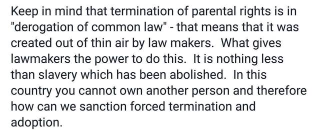 Termination of Parental Rights - 2016